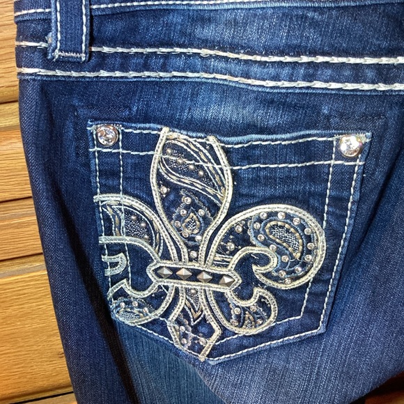 Miss Me 30 dark wash jeans - Picture 2 of 4